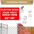Personalized Aluminum Weatherproof Metal Sign - Image 5
