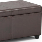SIMPLIHOME Avalon 54 inch Wide Contemporary Rectangle Extra Large Storage - Image 11