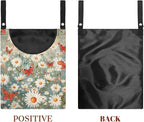 Daisy Clothespin Bag Butterfly Laundry Hanging Storage Organizer Clothes Pin - Image 7