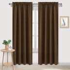 DWCN Blackout Curtains for Bedroom – Rod Pocket Thermal Insulated Noise by DWCN