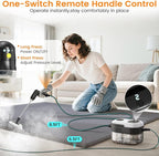 Pressurized Steam Cleaner, 3-Level Adjustable Handheld Steamer Cleaning - Image 3