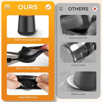 24 PCS Silicone & Felt Chair Leg Floor Protectors - Image 3