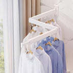 Wall Mounted Clothes Drying Rack, Collapsible, Retractable - Image 3