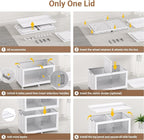 BROVIEW 800 Qt Plastic Storage Bins - Image 8