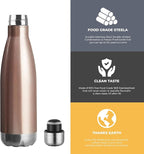 MEWAY 17oz Sport Water Bottle Vacuum Insulated Stainless Steel Leak-Proof - Image 3