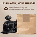 Calvana Super Strong Compactor Bags, Heavy-Duty Kitchen Paper Trash Bags - Image 7