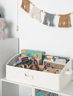 StorageWorks Closet Storage Bins, Trapezoid Organizer Box - Image 3