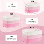 Blanket Basket, Rectangle Woven Baskets - Image 5