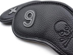 Premium Magnetic Leather Iron and Wedge Golf Club Head Covers - Image 3