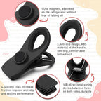12 Pack Magnetic Chip Clips, Bread Clips Food Bag Clips - Image 2