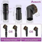 3 Pcs 25mm Soft Horsehair Vacuum Brush Attachment - Image 3