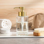Enra Foam Soap Dispenser, 12oz Thick Glass Bathroom Soap Dispenser - Image 8