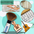 Car Interior Dusting Brush Auto Dust Sweeping Soft Detail Brush Mini Dash Duster - Image 6