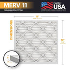 BNX TruFilter 12x12x1 Air Filter MERV 11 - Image 2