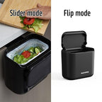 Hanging Small Trash Can with Lid Under Sink - Image 3