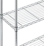 Amazon Basics 5-Shelf Adjustable Heavy Duty Steel Wire Rack Storage Shelving - Image 3