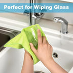 Microfiber Cleaning Cloths, 15 Pack Cleaning Rags, Wet and Dry Use Cleaning - Image 3