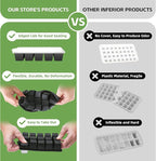 Silicone Ice Cube Tray, 2 Pack Easy-Release Stackable Ice Trays - Image 6