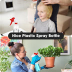 Eccliy 12 Pcs 16 Oz Plastic Spray Bottle, Adjustable Empty Reusable Sprayer - Image 5