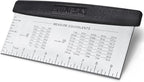 HULISEN Large Bench Scraper for Baking, 10 inch Dough Pastry Scraper by HULISEN