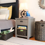 The Basket Lady Deep Pole Handle Wicker Storage Basket, Extra Large, 17.5 in L - Image 5
