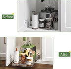 Pull Out Cabinet Organizer 13½" W x 21½" D, Heavy Duty Cabinet Pull Out Shelves - Image 8