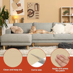PATIKIL Leather Patches Tape for Furniture, 3.2 x 61 Inch Self Adhesive Vinyl - Image 3