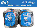 6 x 4 Lb Bags Eco-T Mechanic Shop Rags - Image 2