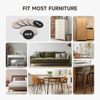 CO-Z 8pcs Felt Furniture Sliders - Image 6