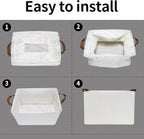 GRANNY SAYS Closet Storage Baskets, Collapsible Fabric Storage Bins - Image 7