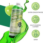 Advanage 20X All Purpose Cleaner Concentrate – Green Apple Eco-Friendly Heavy - Image 2