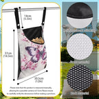 2 Pcs Clothes Pin Hanging Bag, Butterfly Clothes Pins Bag Holder Outdoor - Image 7