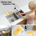 Silicone Kitchen Sink Organizer Tray - Image 3