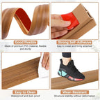 Vinyl Door Threshold Flooring Transition Strip Self Adhesive Carpet Edging Strip - Image 4