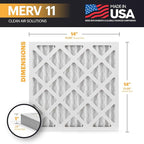 BNX TruFilter 14x14x1 Air Filter MERV 11 - Image 2
