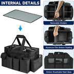 Cleaning Caddy Bag, Extra Large Cleaning Supplies Organizer - Image 2