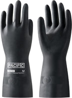 PACIFIC PPE Chemical Resistant Gloves, Heavy Duty Industrial Rubber Gloves by PACIFICPPE