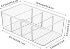 Vtopmart 4 Pack Food Storage Organizer Bins, Cabinet Organization and Storage - Image 2