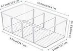 Vtopmart 6 Pack Food Storage Organizer Bins, Cabinet Organization and Storage - Image 2