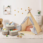 Storage Basket, Woven Baskets for Storage, Cotton Rope Baskets for Organizing - Image 5