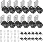 PTEROMY 12 Pack Cabinet Lock by PTEROMY