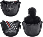 Big Teeth Golf Cover USA Stripe and Star Headcover Covers, Driver Fairway Wood - Image 4