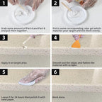 Globalcom Tile and Granite/Marble Repair Kit, Porcelain Stone and Quartz - Image 6