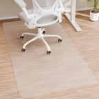 Office Chair Mat for Hardwood Floor, Easy Glide, Protects Hard Surfaces from by HOMEK