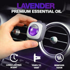 Air Jungles Lavender Scent Car Air Freshener Clip, 6 Vent Clips, 4ml Each - Image 2
