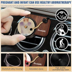 Taylo r car-mounted record player essential oil fragrance disc air freshener - Image 3