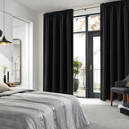 DWCN Blackout Curtains Room Darkening Thermal Insulated Bedroom Curtains Window - Image 2