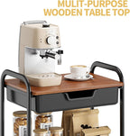 TOOLF 3-Tier Utility Rolling Cart - Image 4