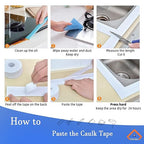 Caulk Tape Self Adhesive, Caulking Tape - Image 5