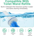 100 Count Toilet Wand Refills for Clorox, Disposable Toilet Brush Compatible - Image 2